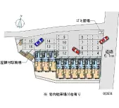 ★手数料０円★豊川市御油町　月極駐車場（LP）